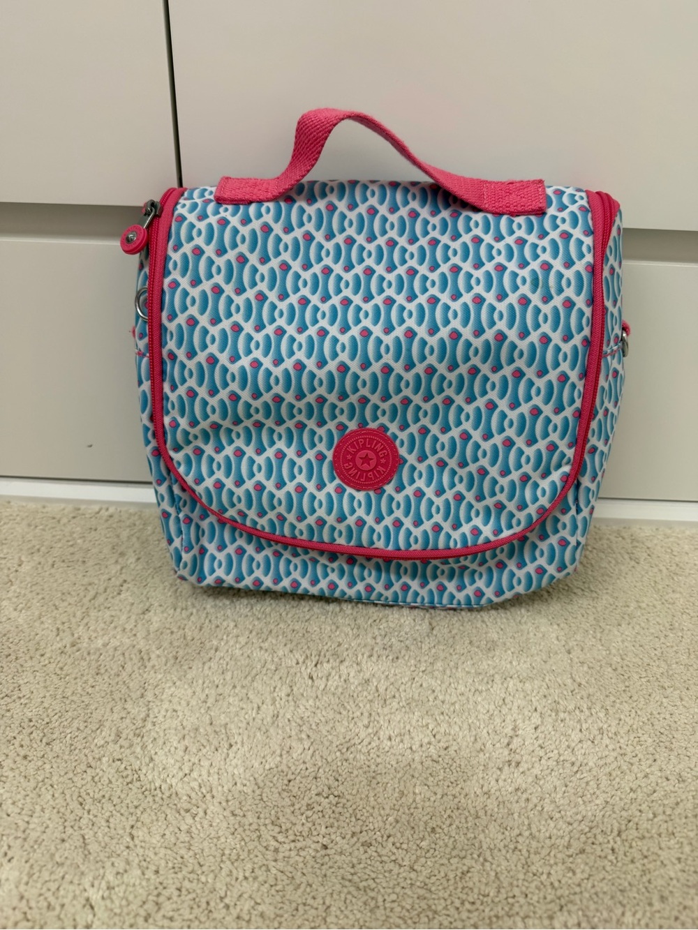 Kipling Kids Blue & Pink Patterned Backpack Set - Picture 6 of 10